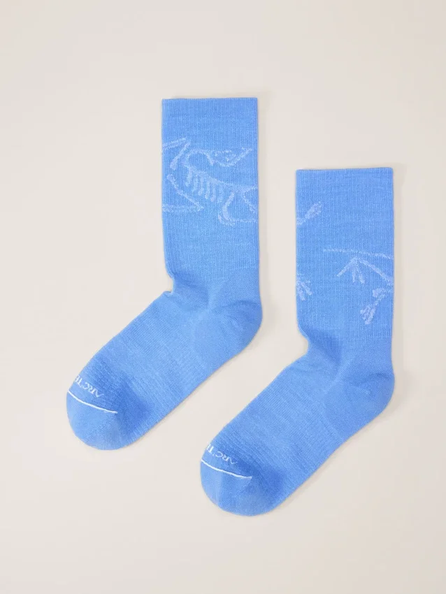 Calcetines Mid Bird de lana merino