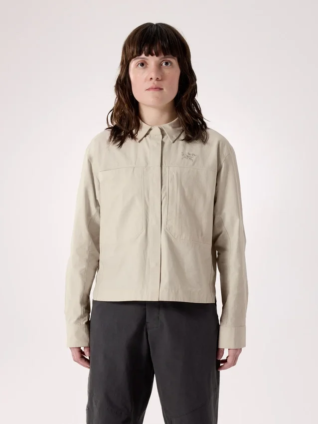 Camisa de algodón Clarkia SL para mujer