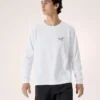Camisa de algodón Kragg de manga larga para hombre