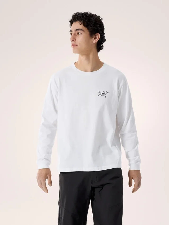 Camisa de algodón Kragg de manga larga para hombre