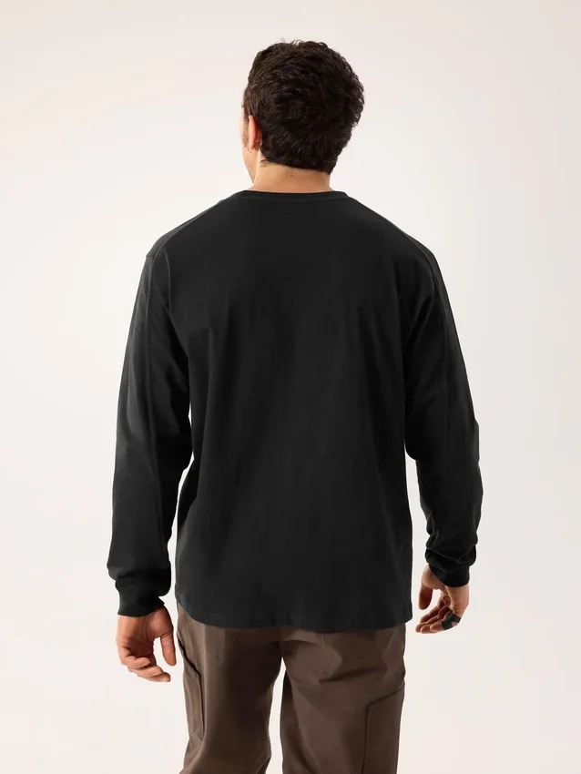 Camisa de algodón Kragg de manga larga para hombre