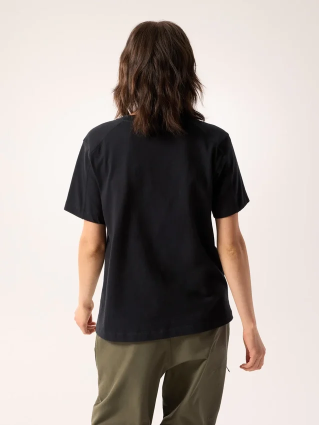 Camisa de cuello redondo Kragg Cotton Little Bird SS para mujer