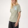 Camisa de cuello redondo Kragg SL Cotton Superbloom SS para mujer