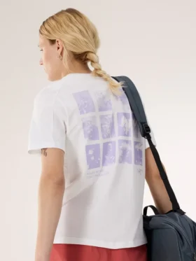 Camisa de cuello redondo Kragg SL Cotton Superbloom SS para mujer