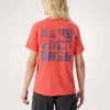 Camisa de cuello redondo Kragg SL Cotton Superbloom SS para mujer