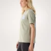 Camisa de cuello redondo Kragg SL Cotton Superbloom SS para mujer