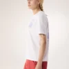 Camisa de cuello redondo Kragg SL Cotton Superbloom SS para mujer