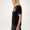 Camisa de cuello redondo Kragg SL Cotton Superbloom SS para mujer