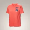 Camisa de cuello redondo Kragg SL Cotton Superbloom SS para mujer