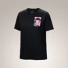 Camisa de cuello redondo Kragg SL Cotton Superbloom SS para mujer