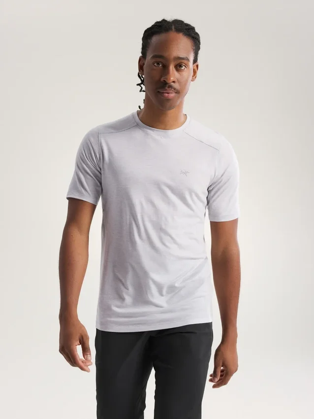 Camisa de lana merino Ionia SS para hombre