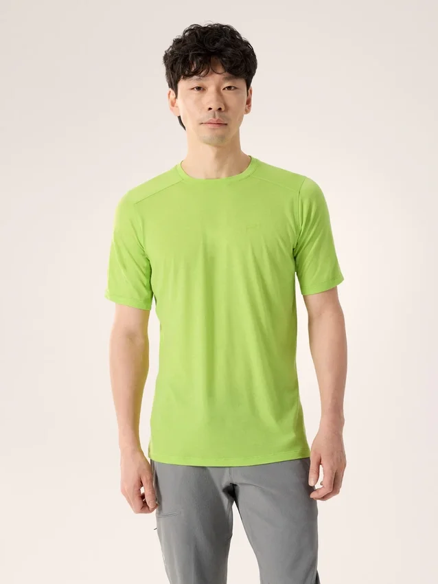 Camisa de lana merino Ionia SS para hombre