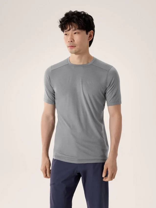 Camisa de lana merino Ionia SS para hombre