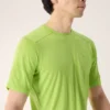 Camisa de lana merino Ionia SS para hombre