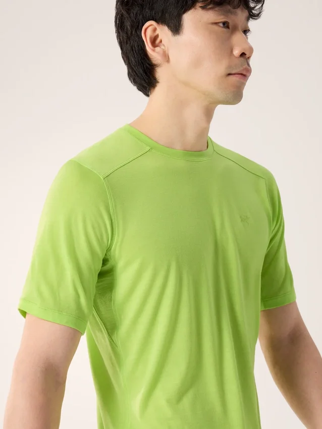 Camisa de lana merino Ionia SS para hombre