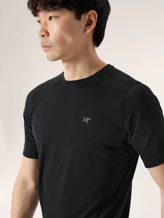 Camisa de lana merino Ionia SS para hombre
