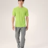 Camisa de lana merino Ionia SS para hombre