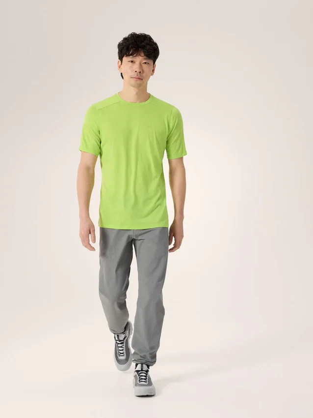 Camisa de lana merino Ionia SS para hombre