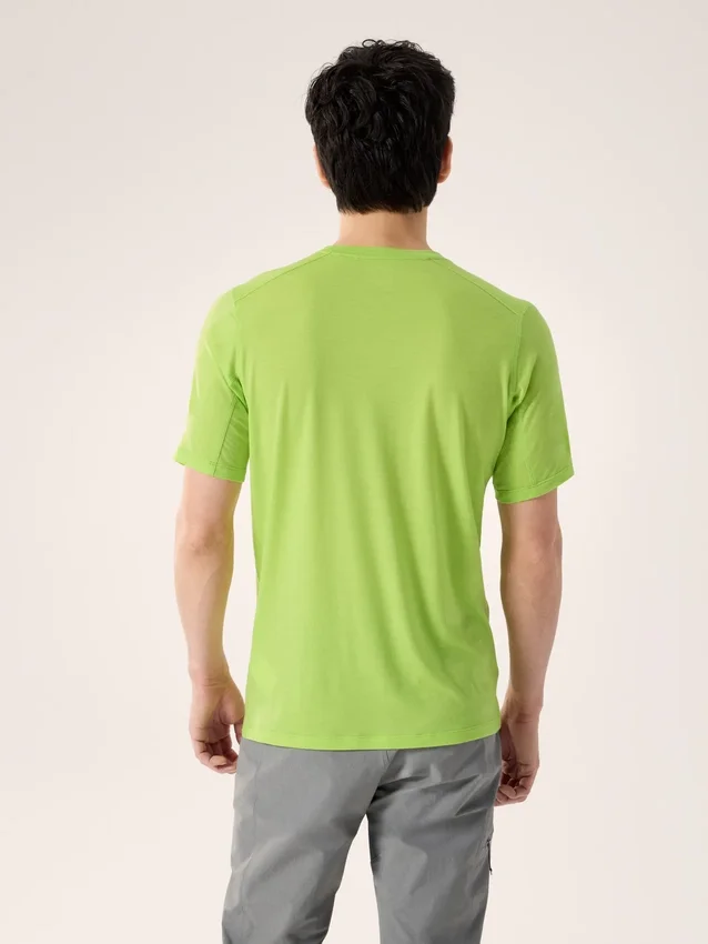 Camisa de lana merino Ionia SS para hombre
