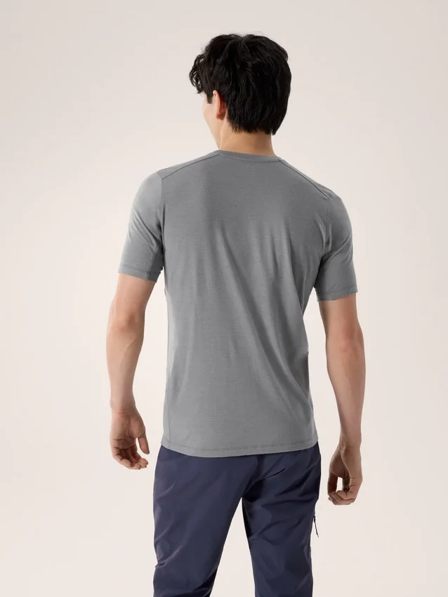 Camisa de lana merino Ionia SS para hombre