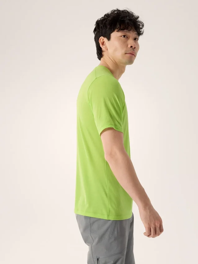 Camisa de lana merino Ionia SS para hombre