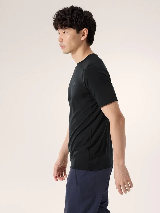 Camisa de lana merino Ionia SS para hombre