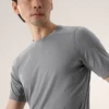 Camisa de lana merino Ionia SS para hombre
