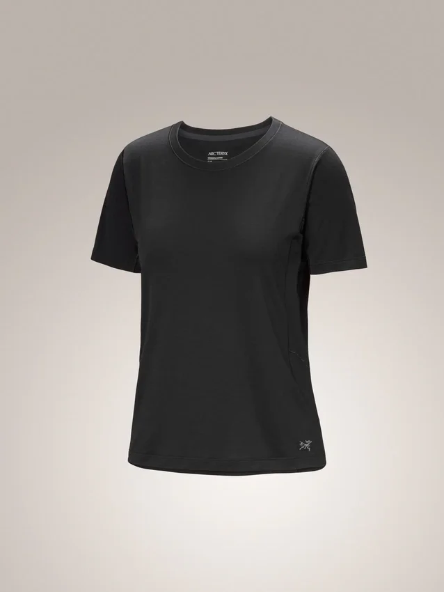 Camisa de manga corta de lana merino Lana para mujer
