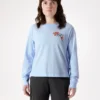 Camisa de manga larga Kragg SL Cotton Bloom Crew para mujer