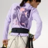Camisa de manga larga Kragg SL Cotton Bloom Crew para mujer