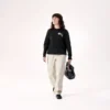 Camisa de manga larga Kragg SL Cotton Bloom Crew para mujer