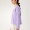 Camisa de manga larga Kragg SL Cotton Bloom Crew para mujer