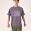 Camisa Kragg Lithographica de algodón para hombre, temporada de verano