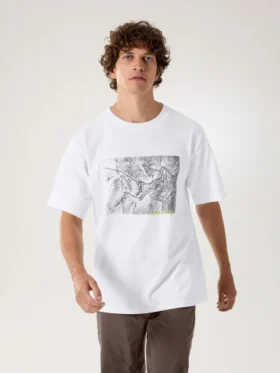 Camisa Kragg Lithographica de algodón para hombre, temporada de verano