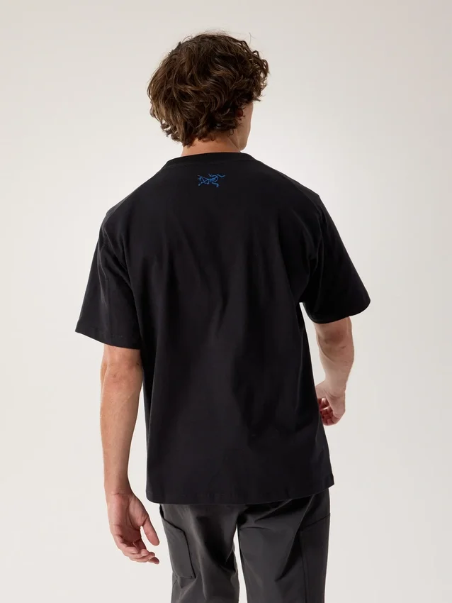 Camisa Kragg Lithographica de algodón para hombre, temporada de verano