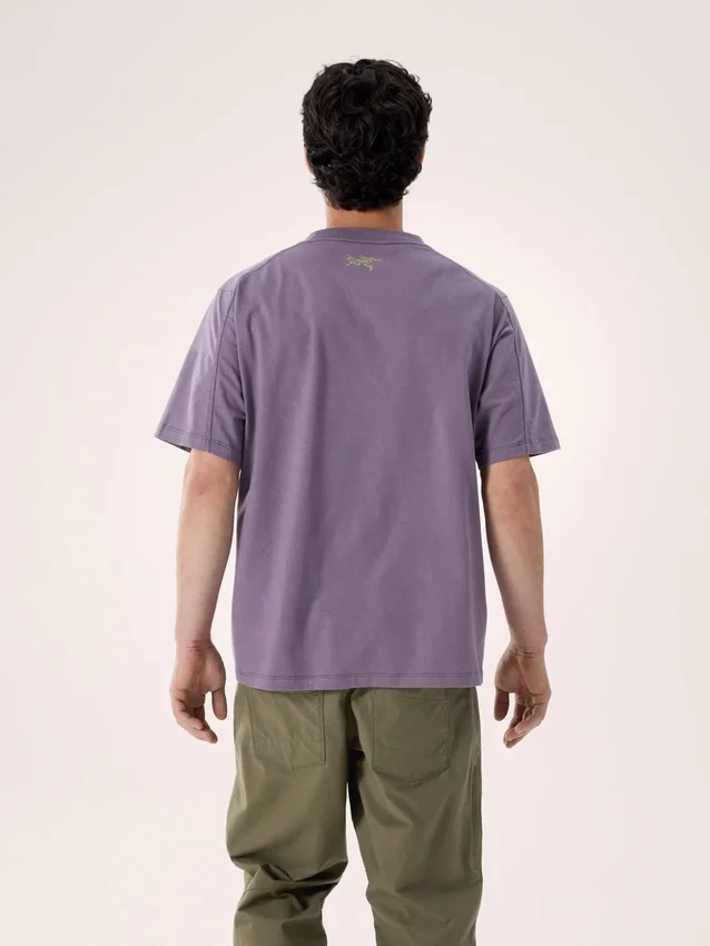 Camisa Kragg Lithographica de algodón para hombre, temporada de verano