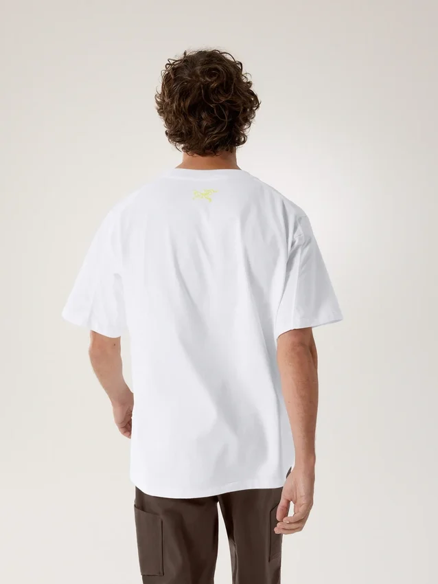 Camisa Kragg Lithographica de algodón para hombre, temporada de verano