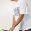 Camisa Kragg Lithographica de algodón para hombre, temporada de verano