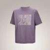 Camisa Kragg Lithographica de algodón para hombre, temporada de verano