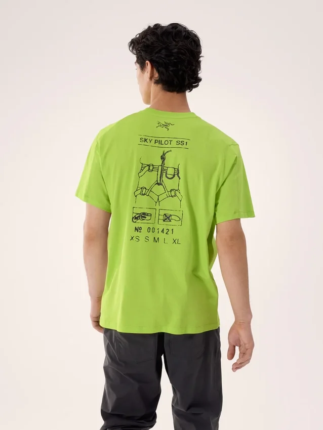 Camisa Kragg SL Cotton Sky Pilot SS1 para hombre