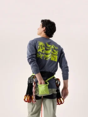 Camisa Kragg SL de algodón con estampado de pájaros, manga larga, para hombre