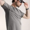 Camisa Norvan Downword con logotipo, manga corta, para hombre