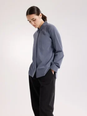 Camisa Olia de manga larga para mujer