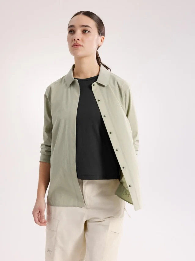 Camisa Olia de manga larga para mujer