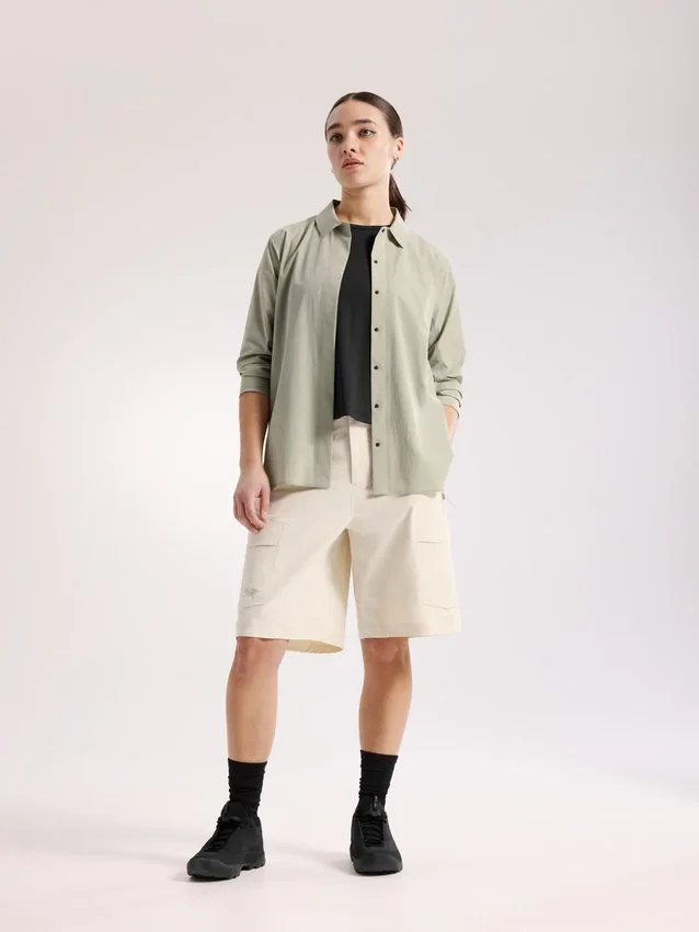 Camisa Olia de manga larga para mujer