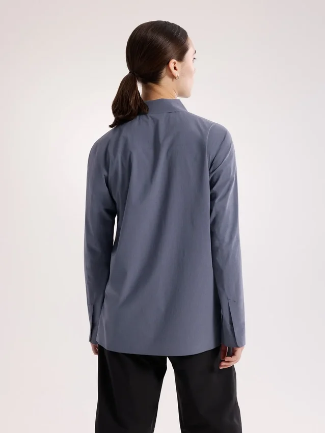 Camisa Olia de manga larga para mujer