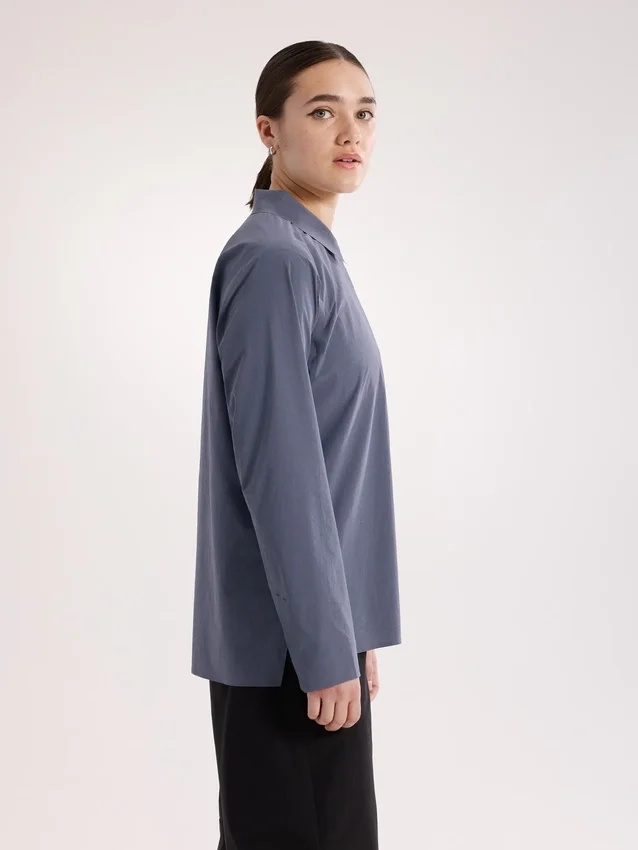Camisa Olia de manga larga para mujer