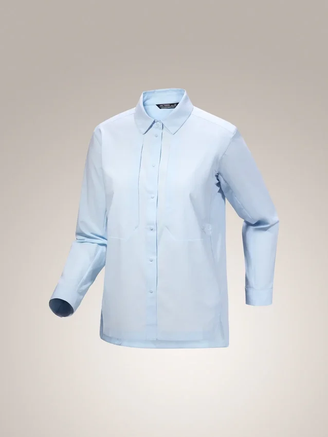 Camisa Sima de manga larga para mujer