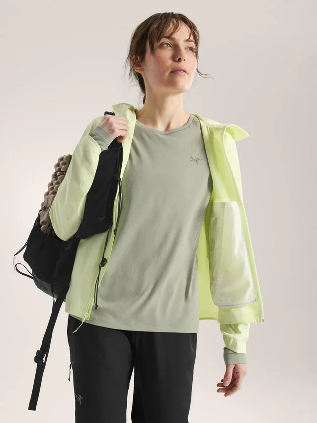 Camisa Sunna Crew LS para mujer
