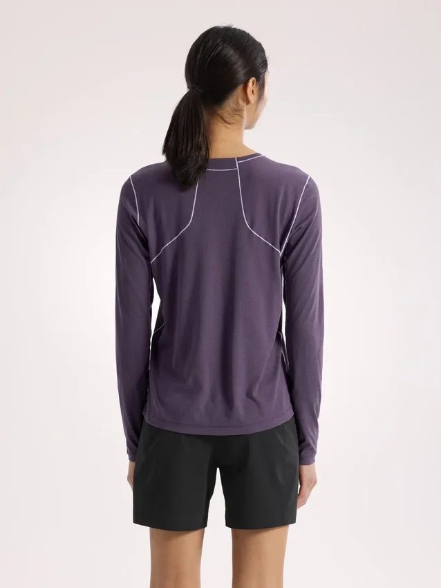 Camisa Sunna Crew LS para mujer